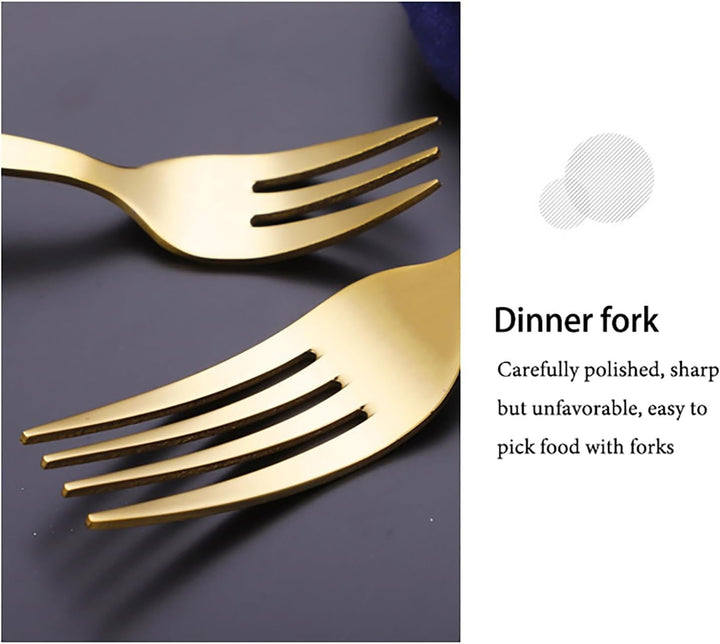 Norvo | Stål Flatware Set med Trehåndtak