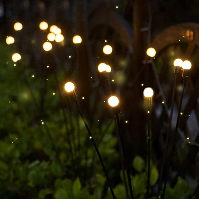 Skanto | Flytende solcelle hagelamper med ildflueeffekt – FireGlow