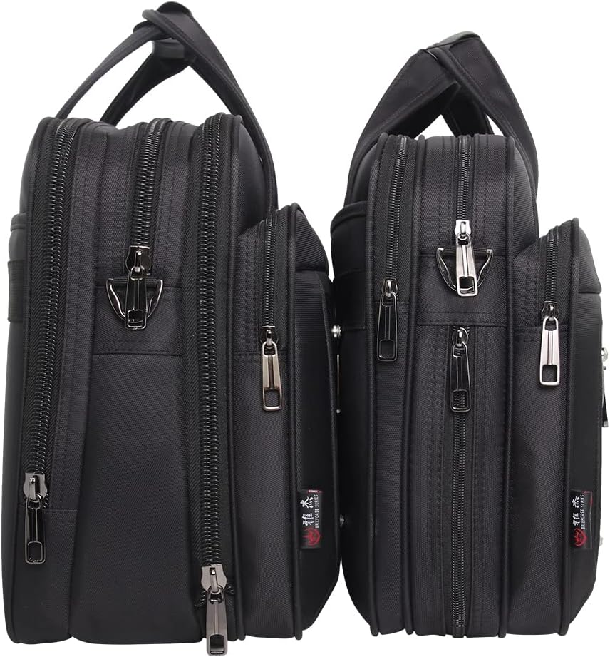 Herre Canvas Laptop- og Business Tote Bag | Skanto