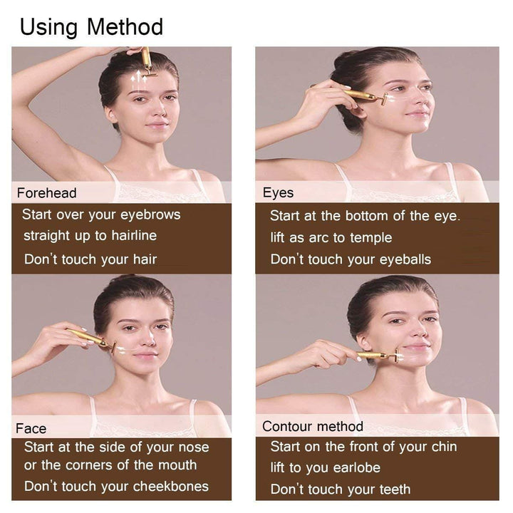 Facial T-Bar Gull Massager | Skanto
