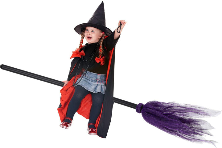Skanto | Halloween Heks Besen Plast Fest Rekvisitt