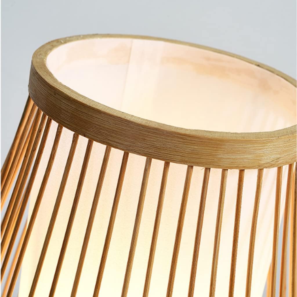 Skanto | Zen-Inspirert Bambus Bordlampe for Soverom og Stue