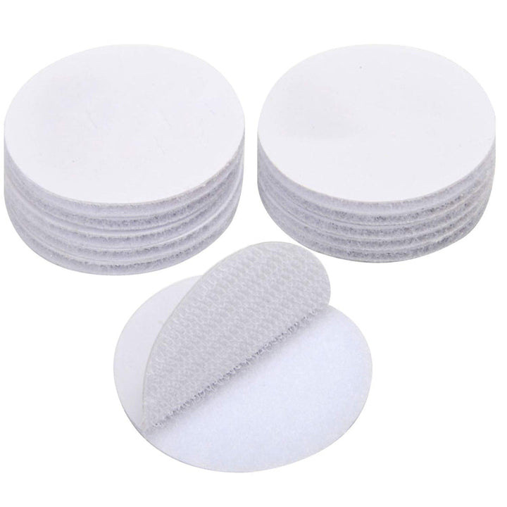 Dobbelt-sidig Hook Loop Dots Ikke-glidende Festing Klistremerke (5 Pairs / Set) | Skanto
