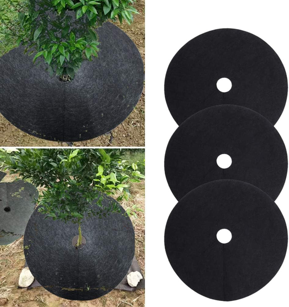 Skanto | Weed fleece tree disk – Pustende rotbeskyttelsesmatte for hage og planter