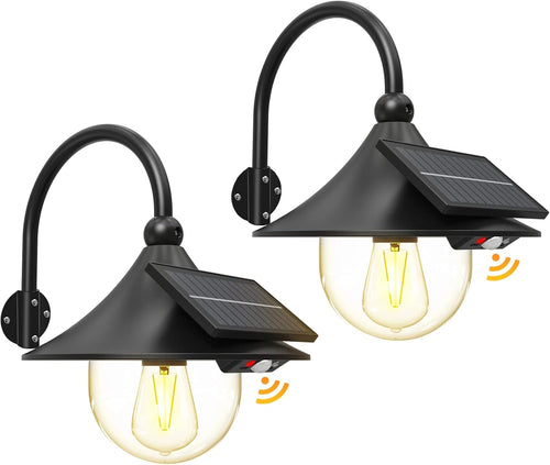 Skanto | Solbevegelse Barn Vegglamper med 3 Moduser & Gåsnehalsdesign (2 Pakke) – Halden