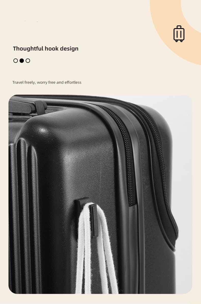 Hard Shell Carry-On med koppholder, USB-port og TSA-lås | Skanto