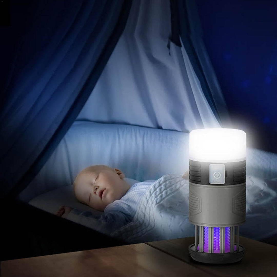 Frendorf | Solvarmet Fluefellelys med UV-lampe – Zynora