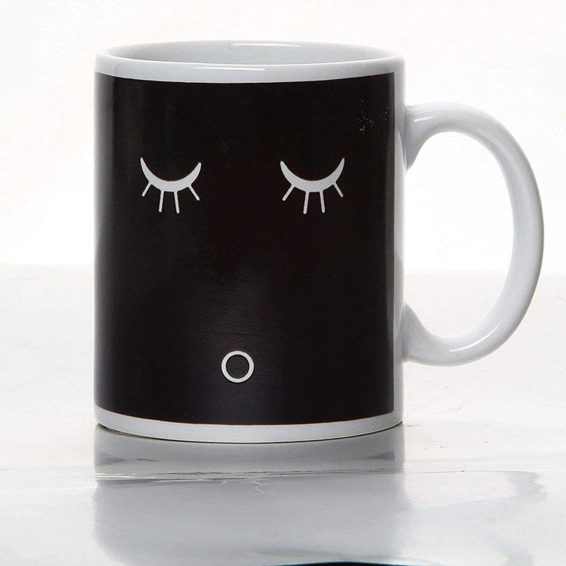 Morning Smiley Magic Varmefølsom Fargeforandrende Keramikk KaffeKopp | Skanto