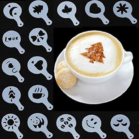 Latte Stencil Kit - 16 Deler Sett | Skanto