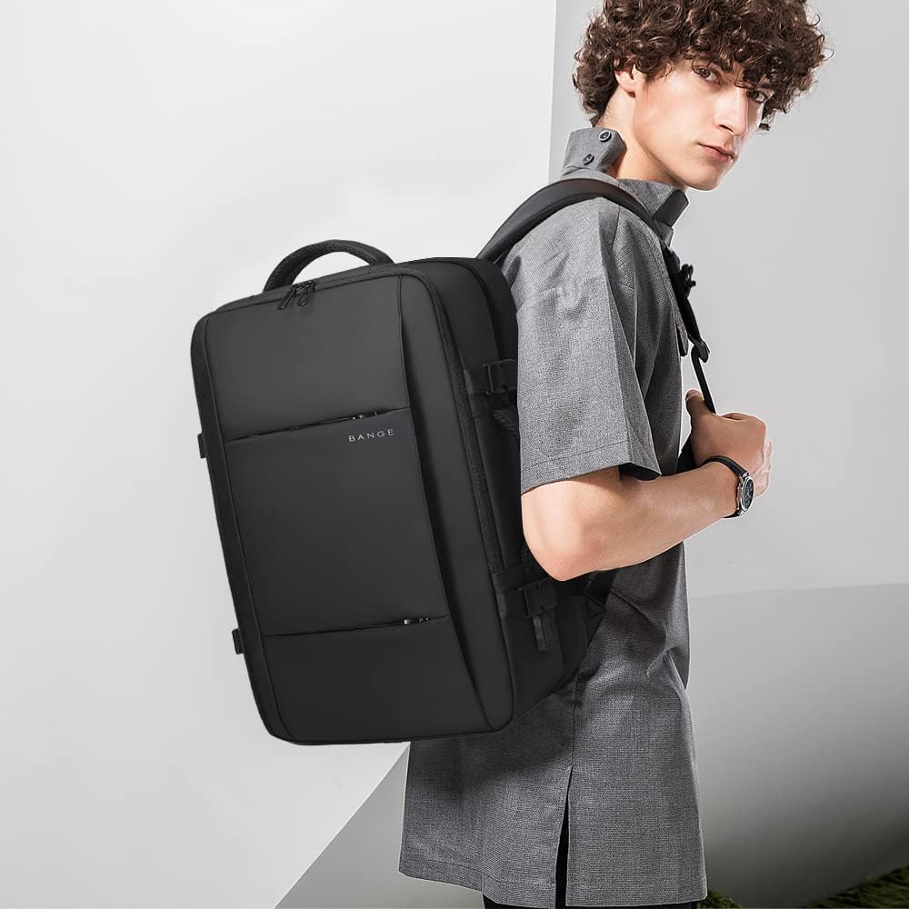 Utvidbar 26–45L Vanntett Reise Ryggsekk med Laptoplomme & Duffelbærer | Skanto