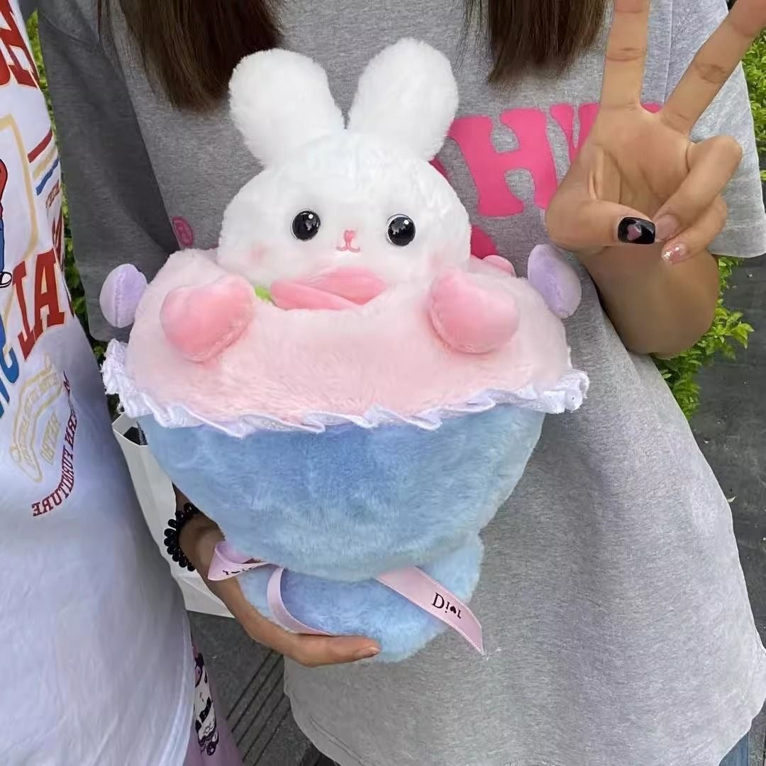 Skanto | Søt Bunny Love Affection Pluss Bouquet