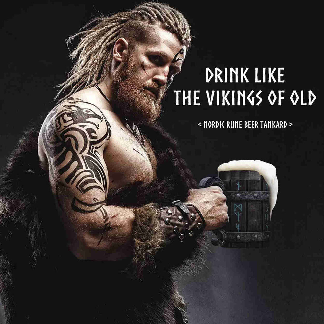 Skanto | Viking Fatølskrus (Størrelse: 550ml)