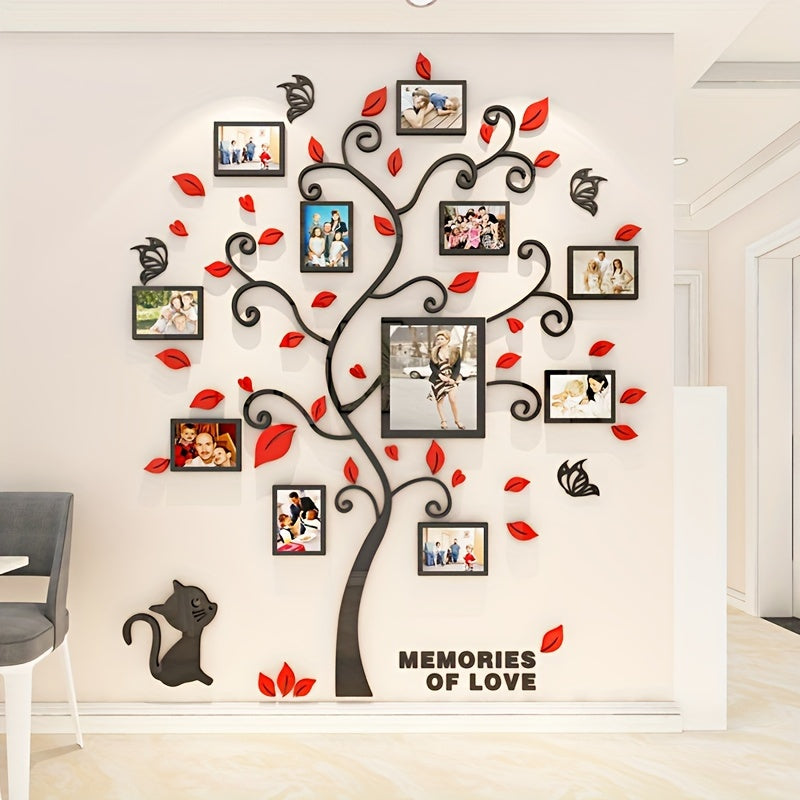 MemoryTree - Unik 3D Foto Tre Veggdekorasjon Skanto