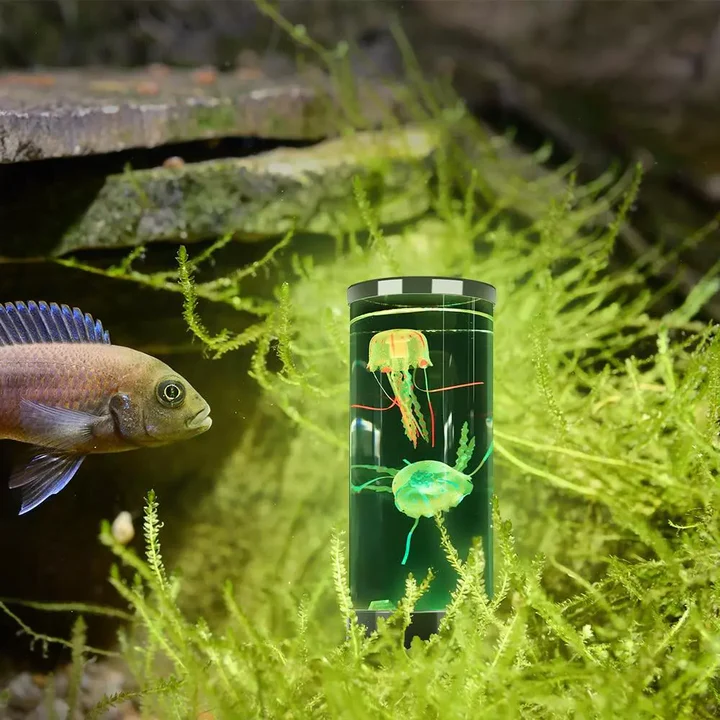 Skanto | Manet LED-lampe og akvarium