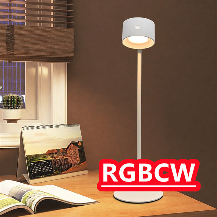 Berøringsfølsom LED bordlampe med magnetisk base. | Skanto