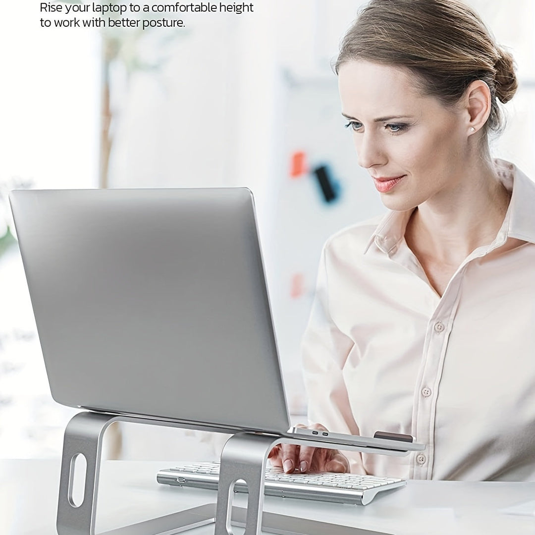 Skanto | Aluminium Laptop Stativ – Ergonomisk og Ventilerende