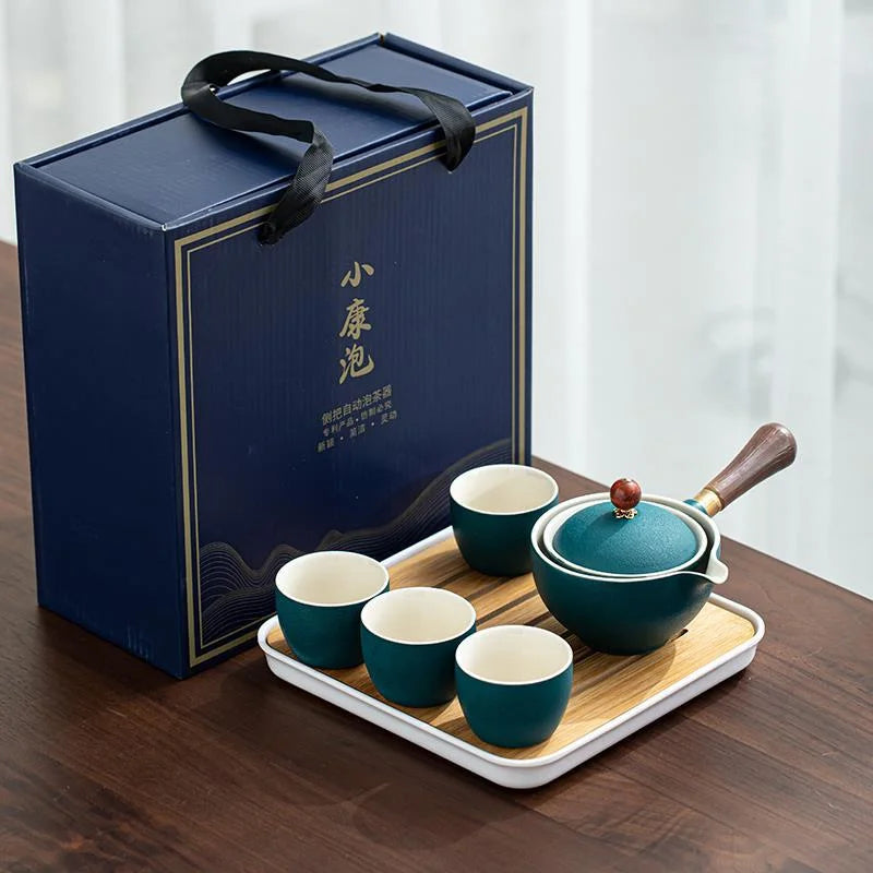 Skanto | Porselen Gongfu Teaset – Tidløs Eleganse, Perfekt Teopplevelse