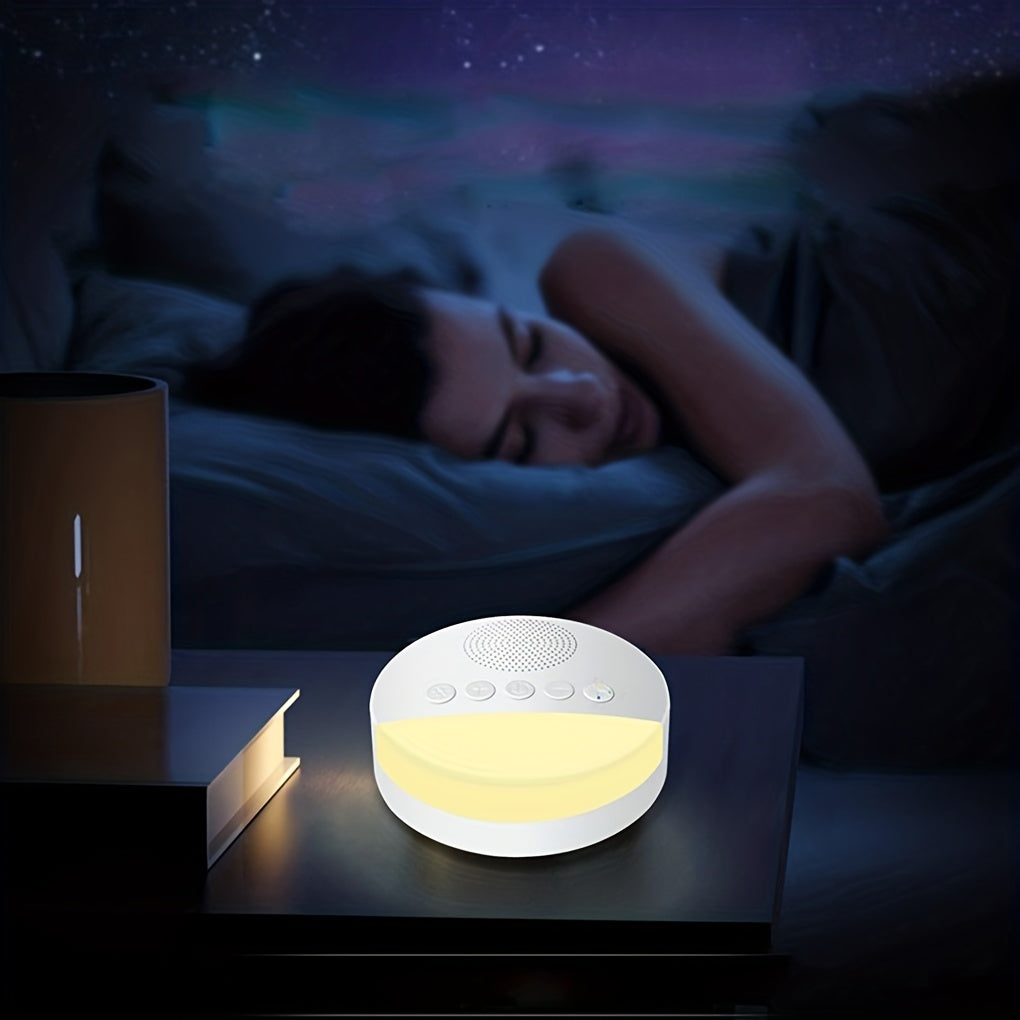 Skanto | DreamWave Hvit Lydmaskin – Beroligende Lydterapi med Timer