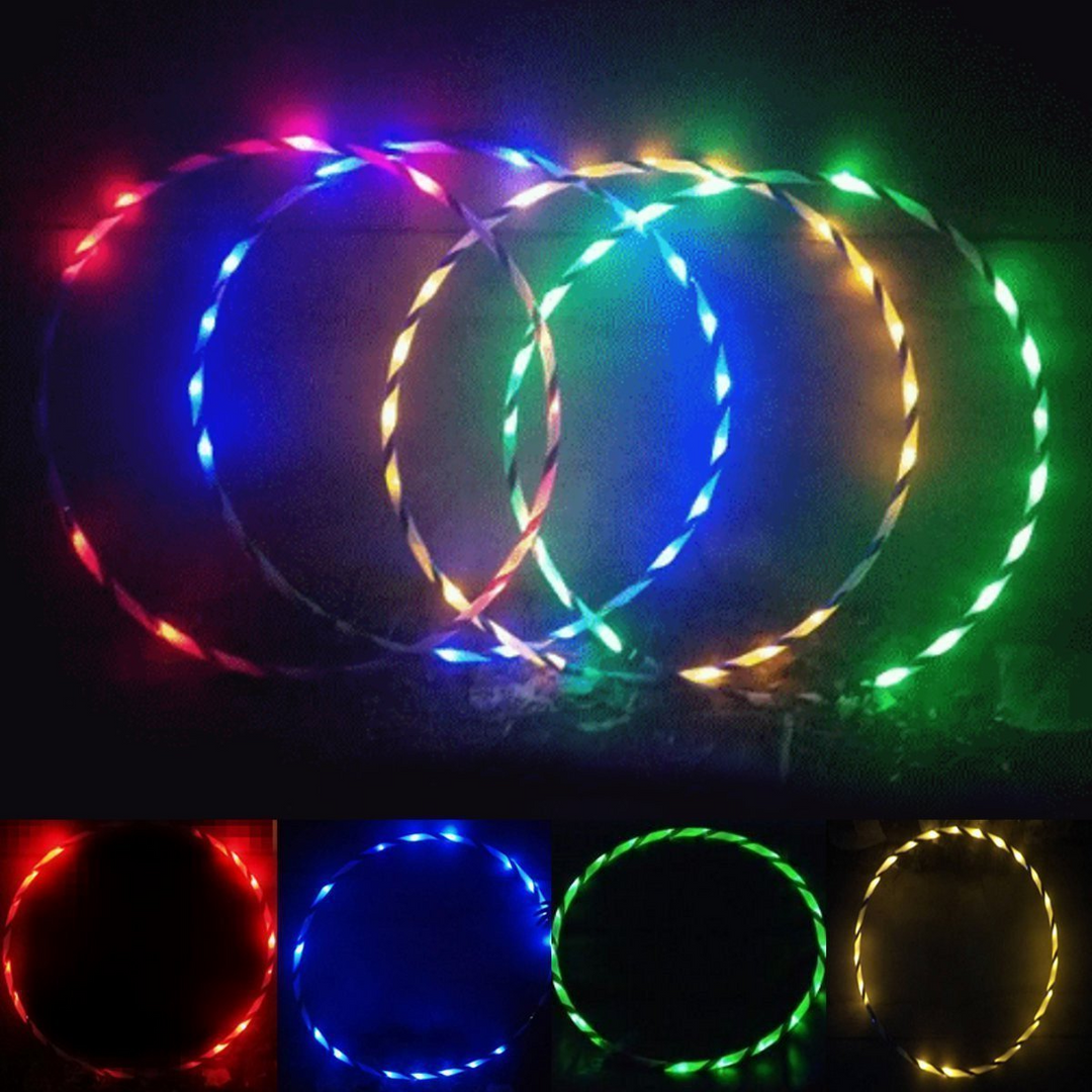 Skanto | LED Lys Glønn i Mørket Hula Hoop
