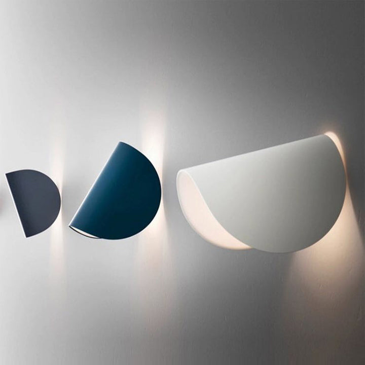 Skanto | Eveline Moderne Geometrisk LED 4 Farge Vegglys Innendørs/Utvendig Metall