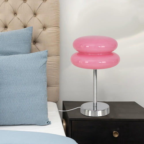 Skanto | Bordlampe Retro Glasskjerm