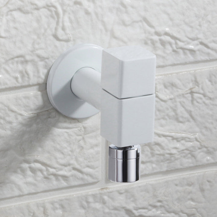 Skanto | Moderne Vegghengt Baderomsbatteri Knott Håndtak Solid Messing Rundt Batteri
