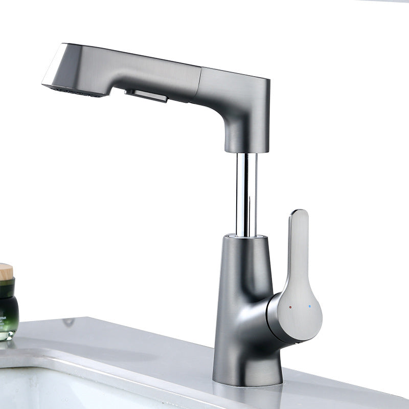 Skanto | Moderne Kran Solid Kobber Centerset Baderomskran