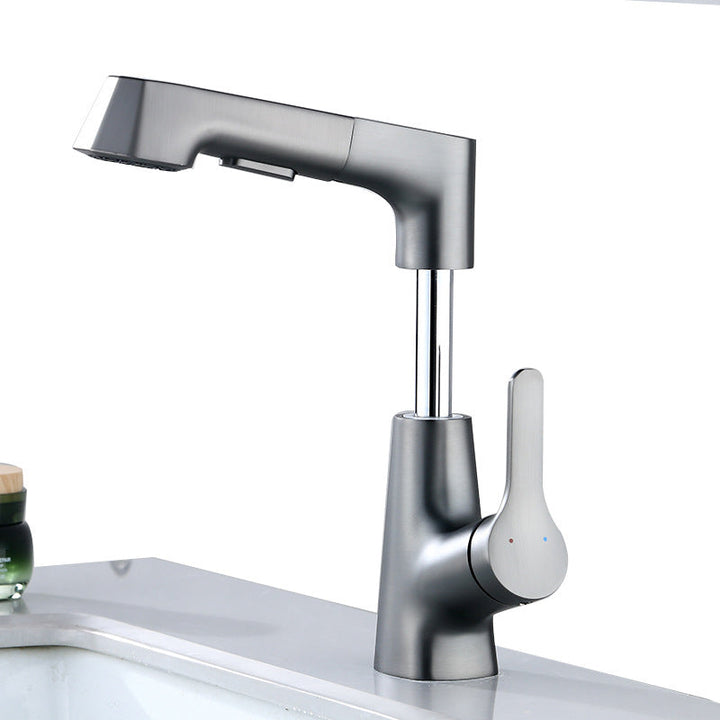 Skanto | Moderne Kran Solid Kobber Centerset Baderomskran