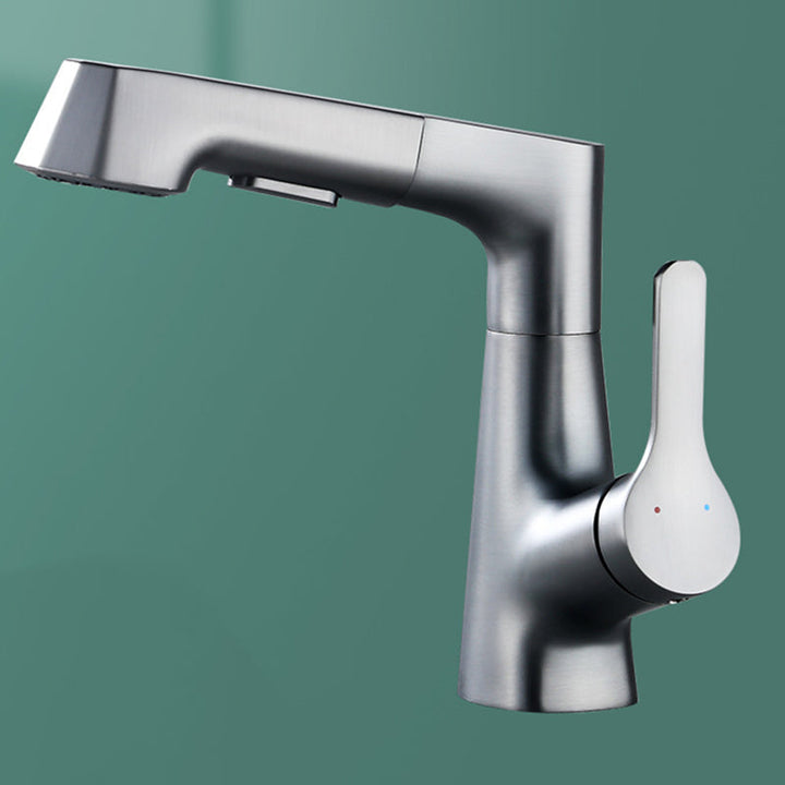 Skanto | Moderne Kran Solid Kobber Centerset Baderomskran