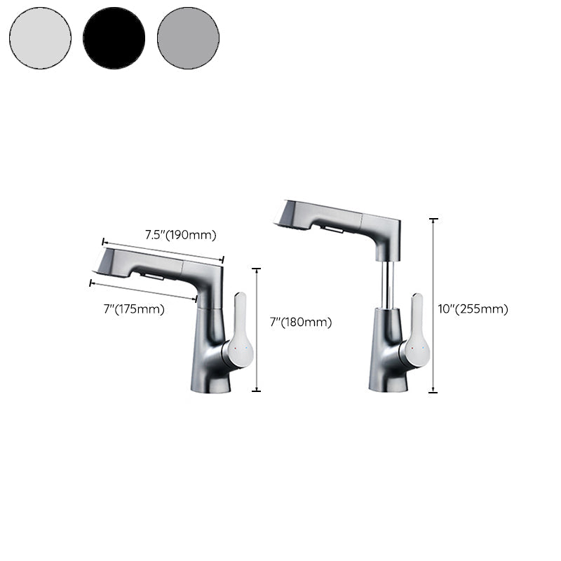 Skanto | Moderne Kran Solid Kobber Centerset Baderomskran