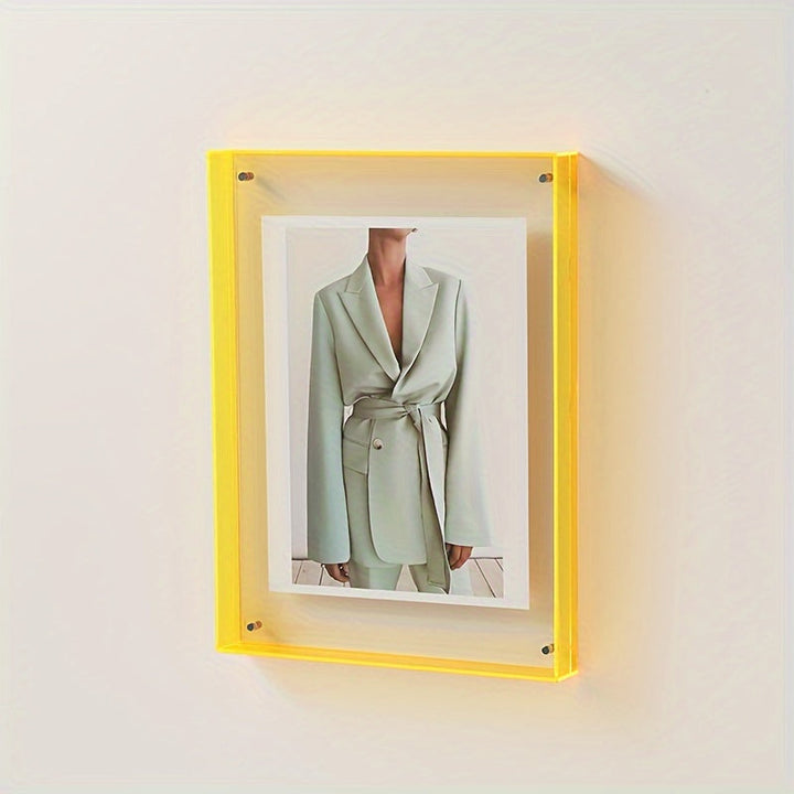 AcrylicFrame – Minimalistisk fotramme for kunstverk Skanto