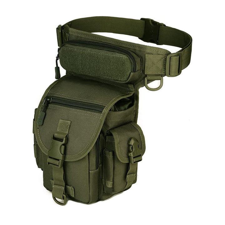 Skanto | Nylon Vanntett Menn Taktisk Livbånd Leg Travel Belt Bag