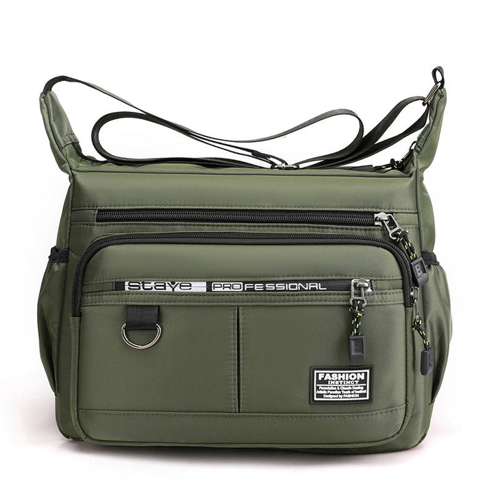 Herre messenger bag med flere lommer | Skanto