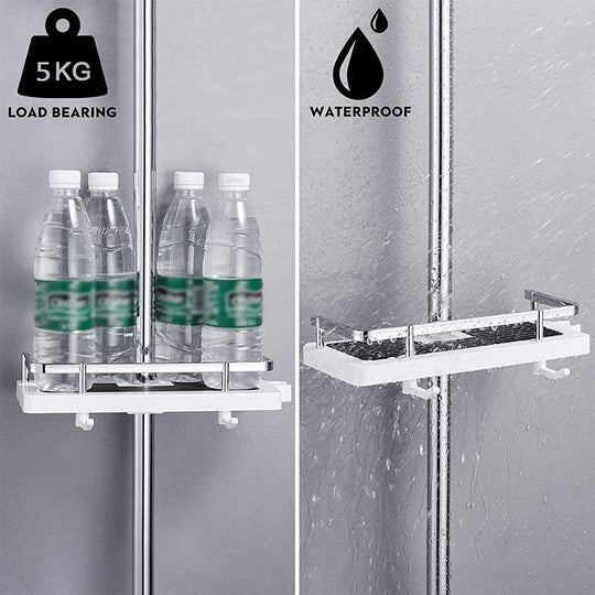 Dusjregal - Praktisk oppbevaring - Optimalisert plass - Ryddig bad | Skanto