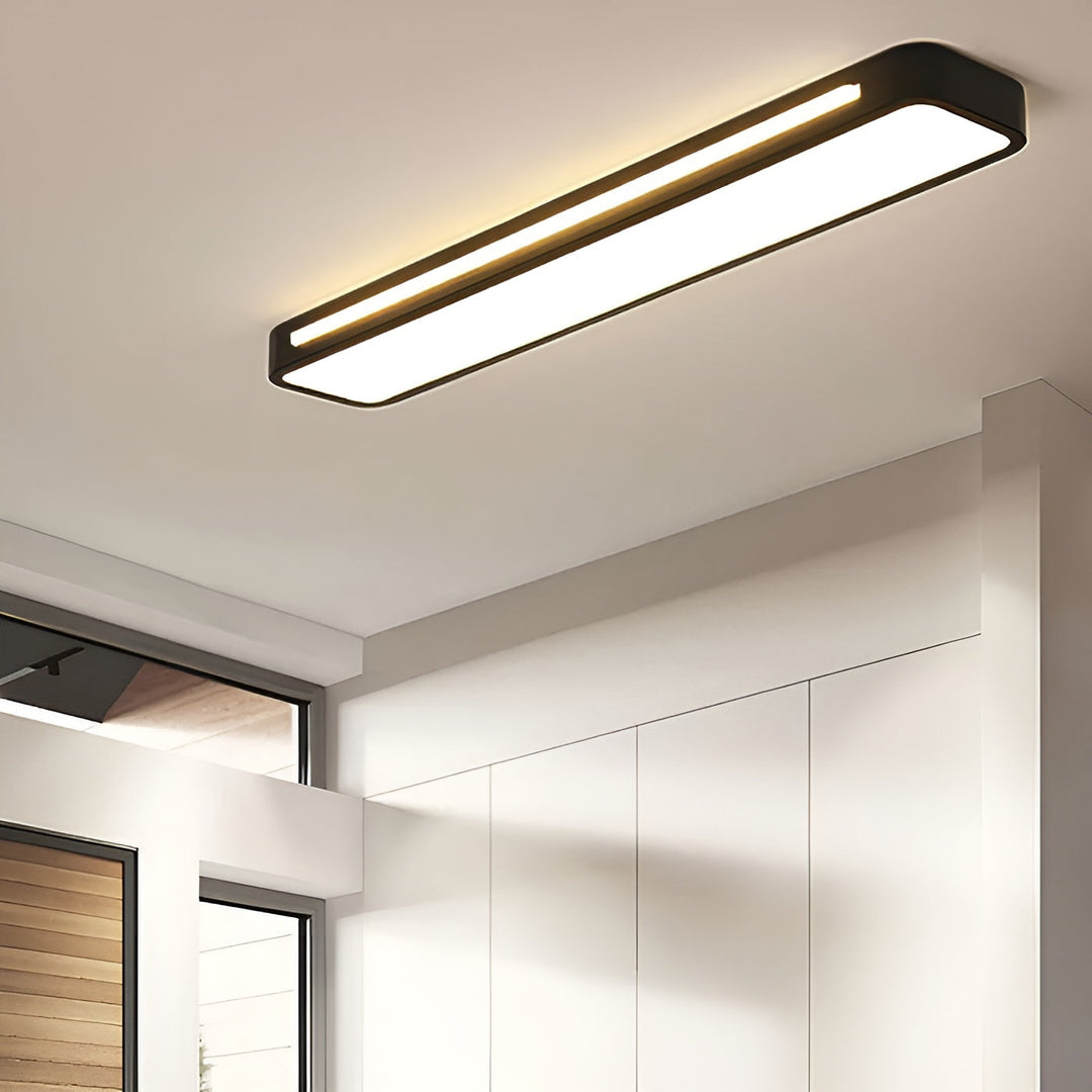 Rektangulær Taklampe – Klare Linjer & Moderne Design | Perfekt for Stue og Spisekrok | Skanto
