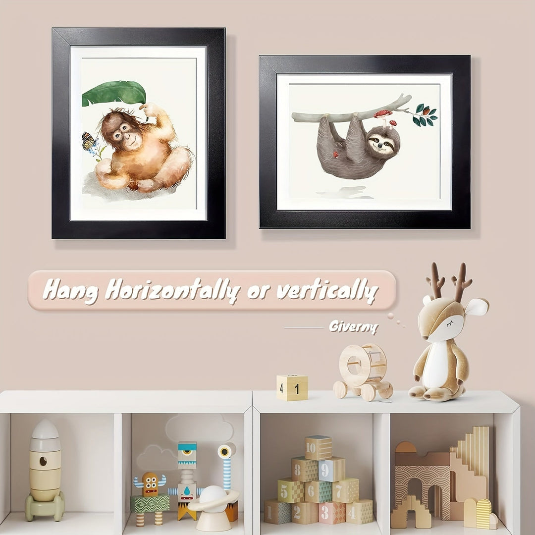 KidArtFrame – Tegneserie Barnefoto Ramme med Tre Ramme Skanto