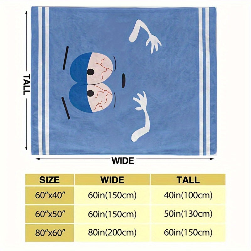 AnimeThrow – Reversibel Flanellteppe for Hver Sesong Skanto