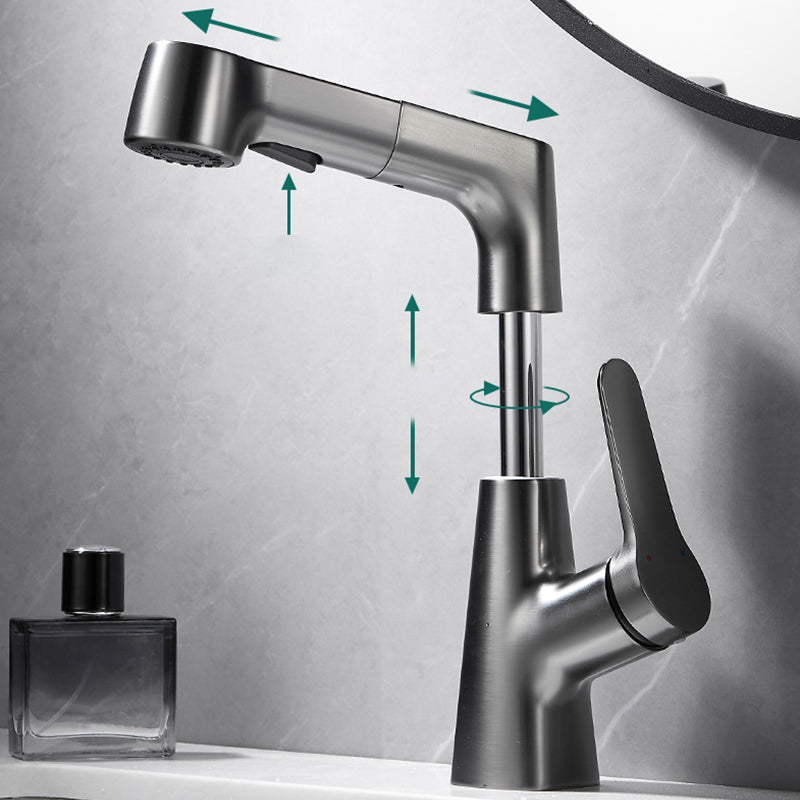 Skanto | Utvidbar Kran for Vann Moderne Vaskefaucet med et Håndtak