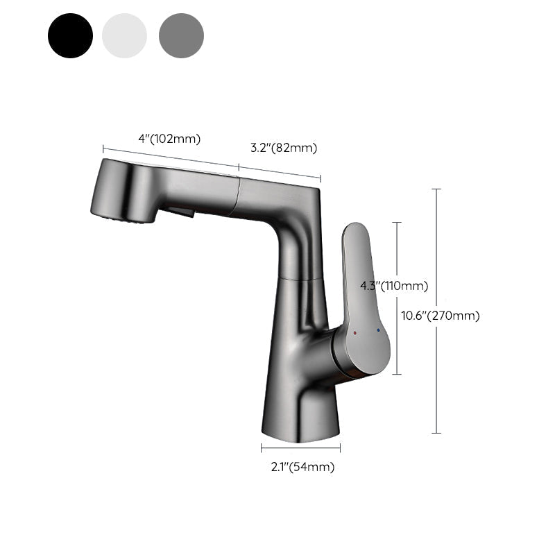 Skanto | Utvidbar Kran for Vann Moderne Vaskefaucet med et Håndtak