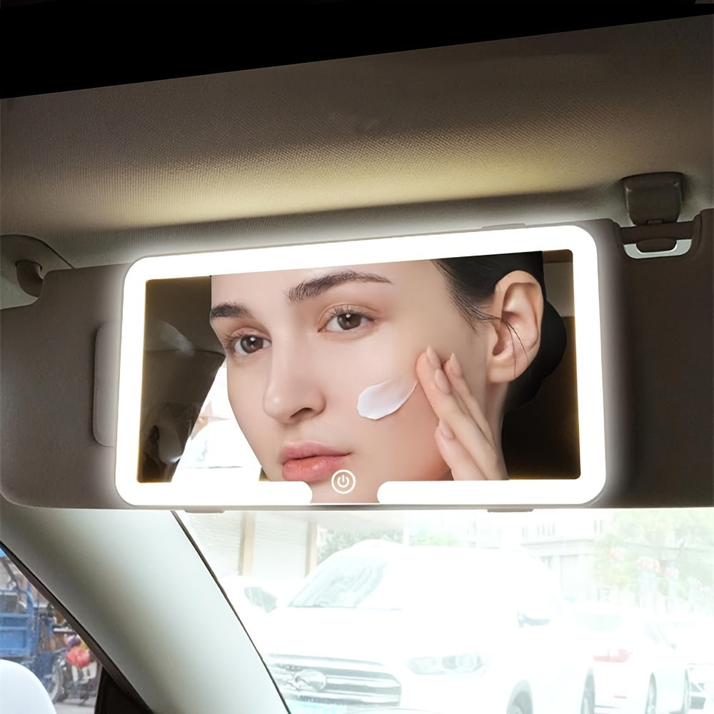 GlowMirror – Dimmbar sminkespeil med USB-lading Skanto