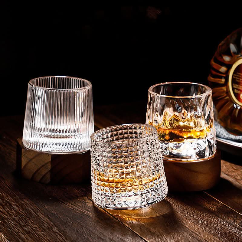 Skanto | Spinning Japansk Edo Whiskey Glass Sett