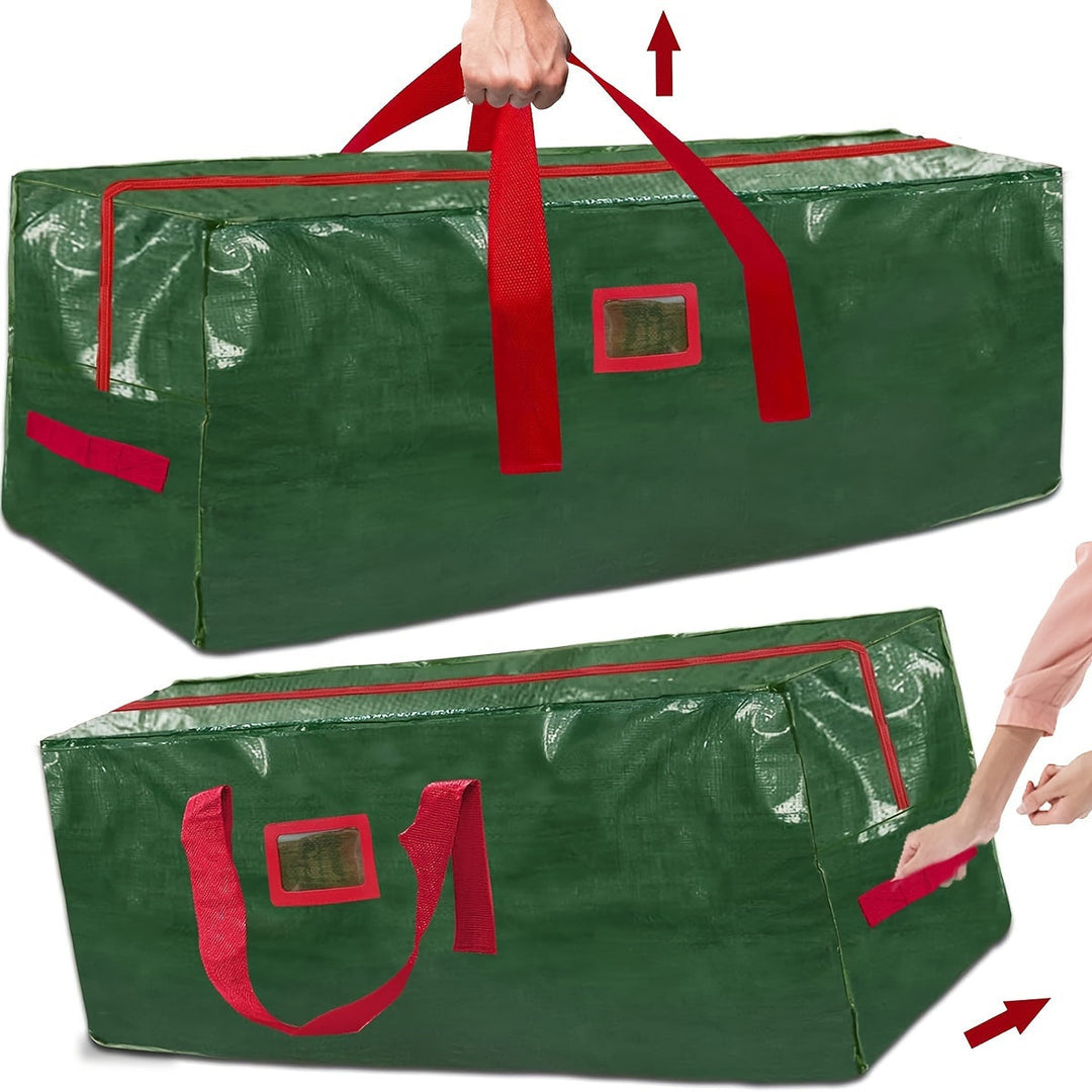 Skanto | Stor Oppbevaringspose for Kunstige Juletre – Vanntett og Holdbar Polyester Modell TreeTote
