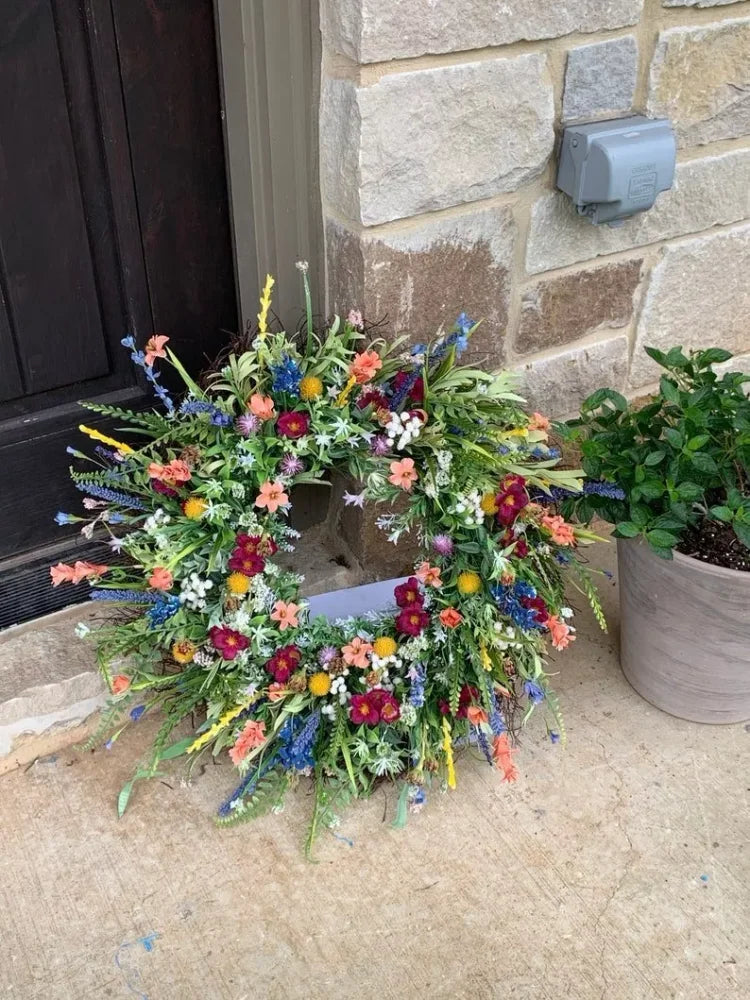 Håndlaget Texas-villblomsterkrone