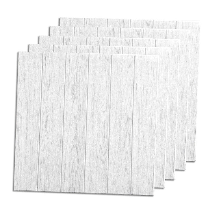 Veggkledning i stue Peel and Stick-design i treutseende Vanntett veggkledning