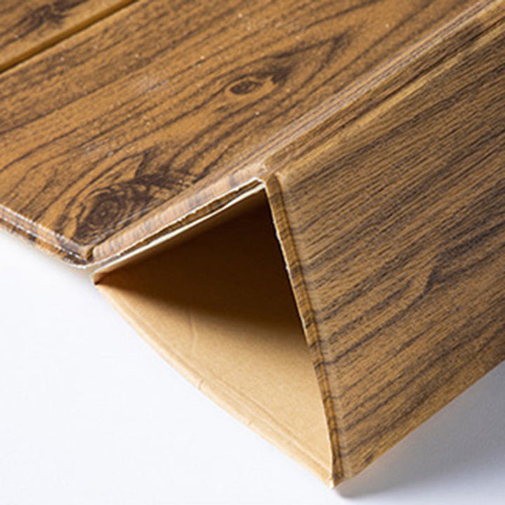 Veggkledning i stue Peel and Stick-design i treutseende Vanntett veggkledning