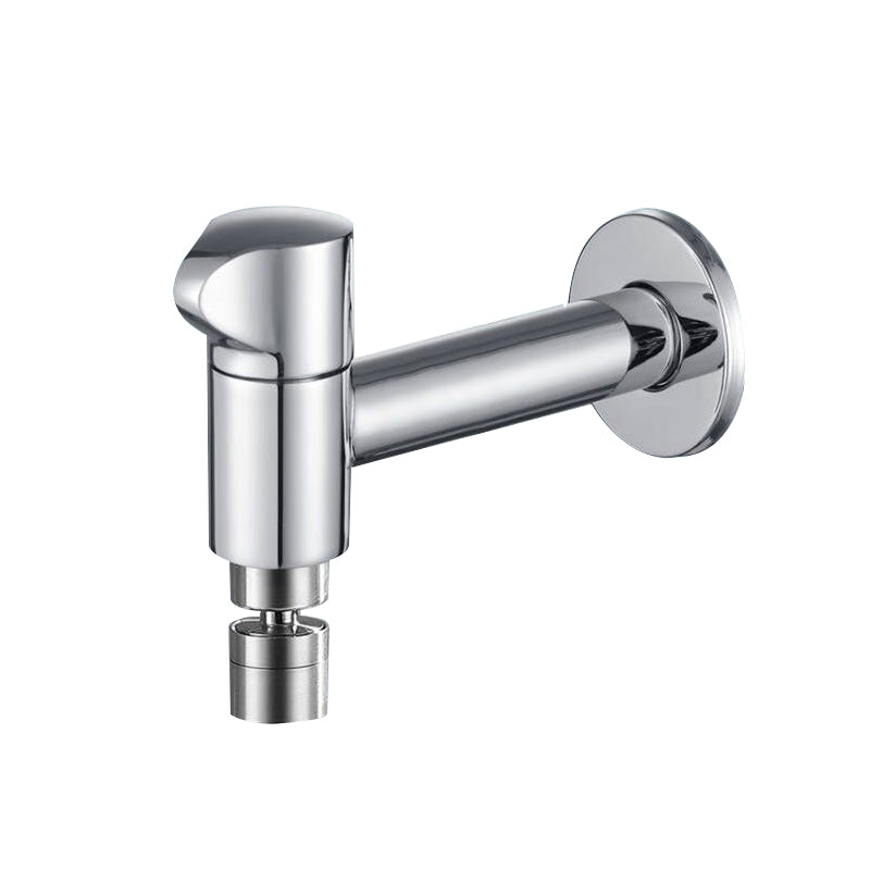 Industrie Veggmontert Baderomskran Håndtak Solid Messing Tilkobling