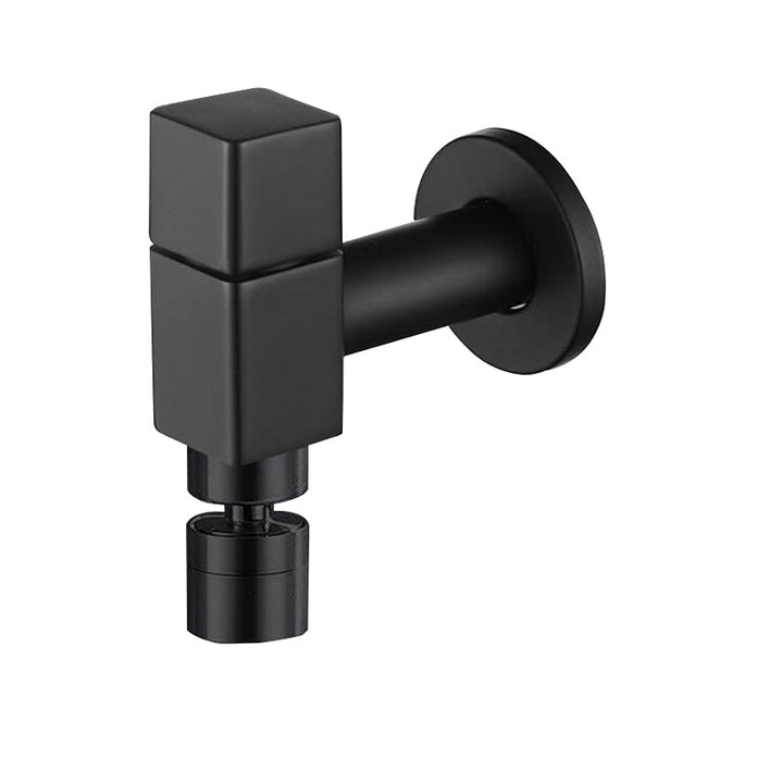 Industrie Veggmontert Baderomskran Håndtak Solid Messing Tilkobling
