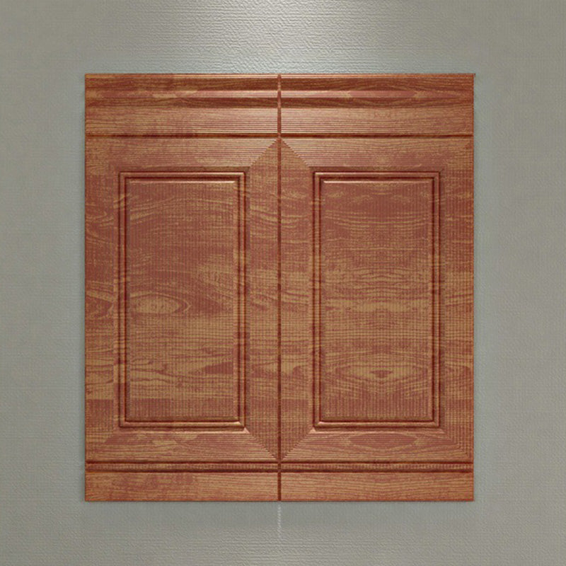 Moderne stil innvendig veggkledning, selvklebende, geometrisk teksturert veggbelegg