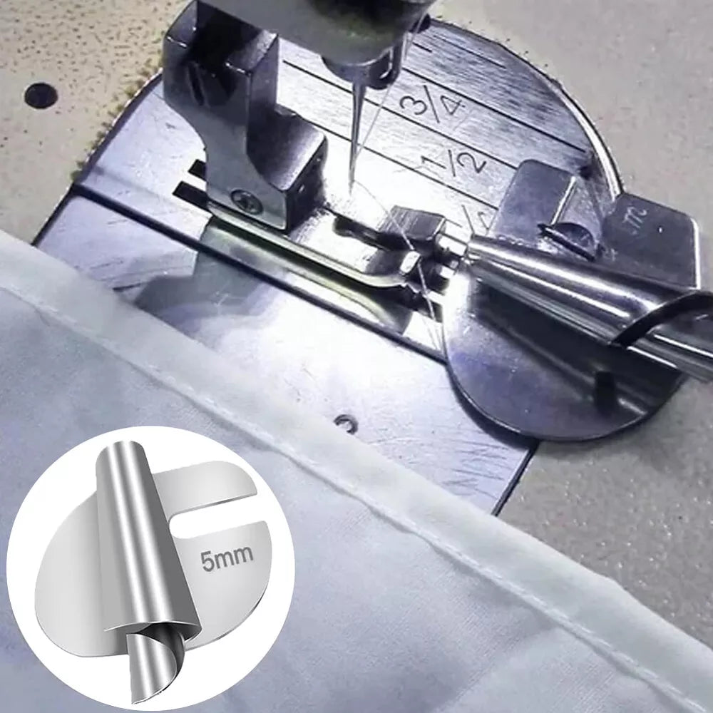 Skanto | Søm Rullet Kant Fot Enkel Stoff Folding & Kantisering