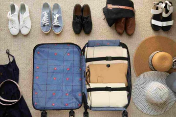 Skanto | 360° Sammenleggbare Reise Kofferter med Hjul
